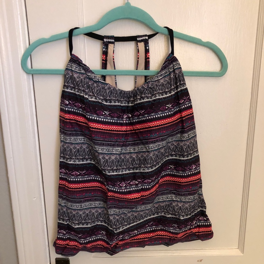 Tankini top only. Size medium.